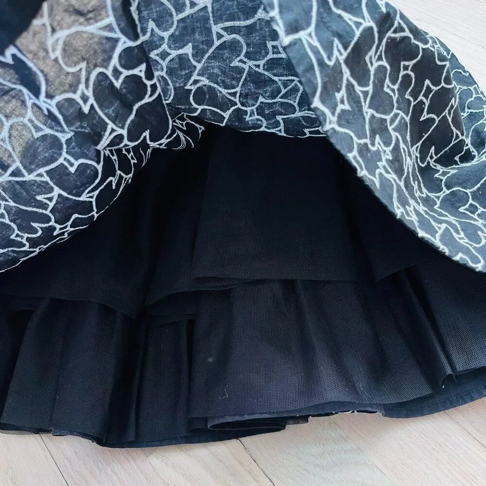 The Children's Place Heart Print Dress Size 6X/7